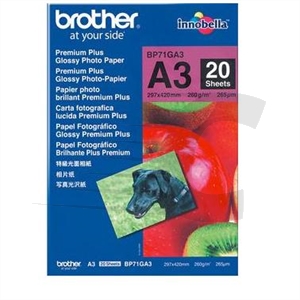 Brother | A3 | Brillo | 260gr | 20 hojas